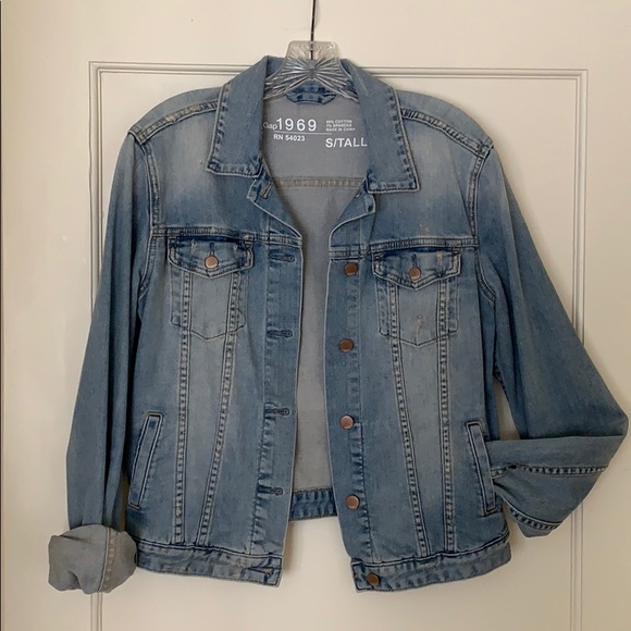 GAP 1969 Distressed Denim Jacket - Picture 3 of 9